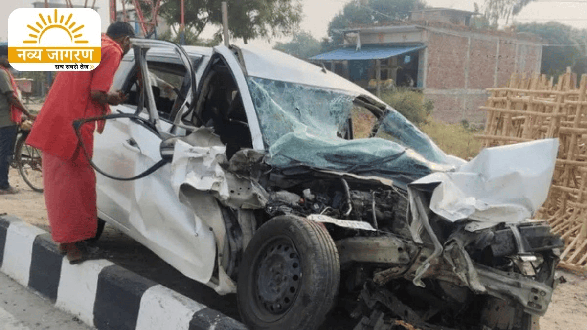 हादसे में चार लोगों की मौत; एक गंभीर, किछौछा दरगाह से दर्शन कर लौट रहा था परिवार