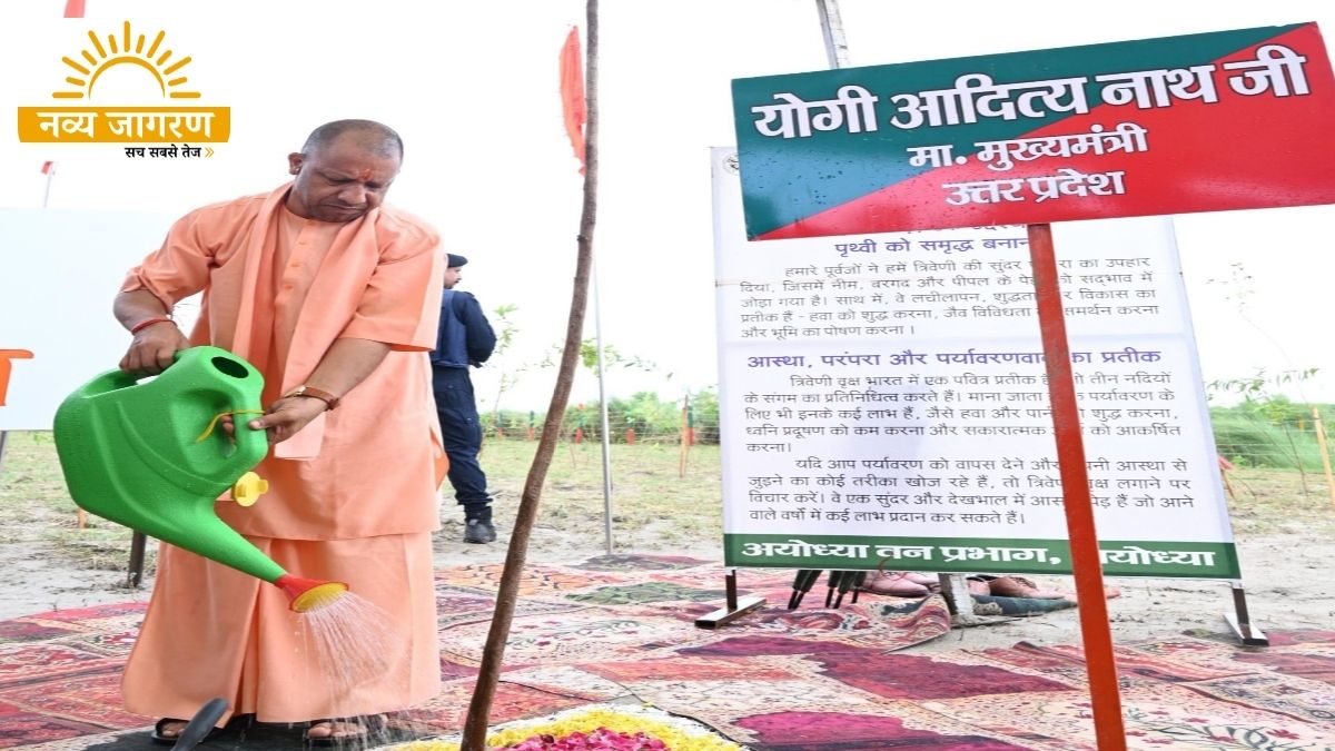 सीएम योगी ने की अपील, सभी लोग लगाएं एक पेड़ मां के नाम