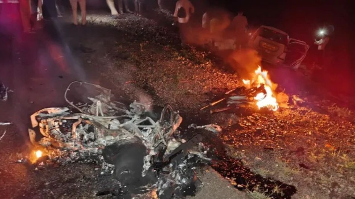 दो युवकों की मौत, इंदौर से लौट रहे थे वापस